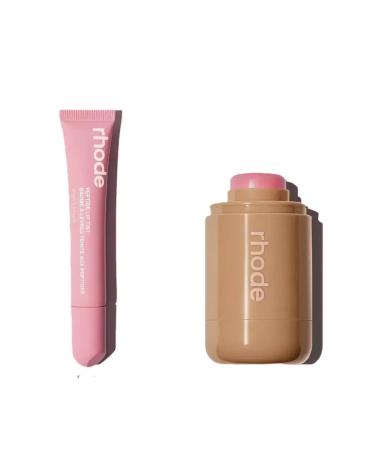 Rhode Set of lip gloss Ribbon and Piggy's face blush