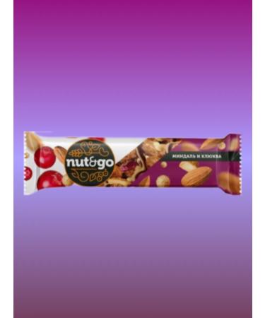 KDV Nut and Go cereals with an almond of a cranberries of 18pcs 36g - Buy Online on GoSupps.com