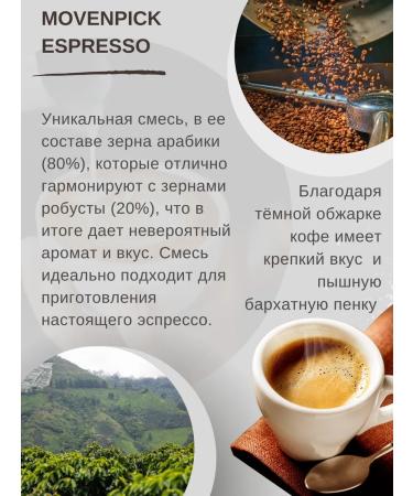 Movenpick Coffee in grains moverkso 1kg - Buy Online on GoSupps.com