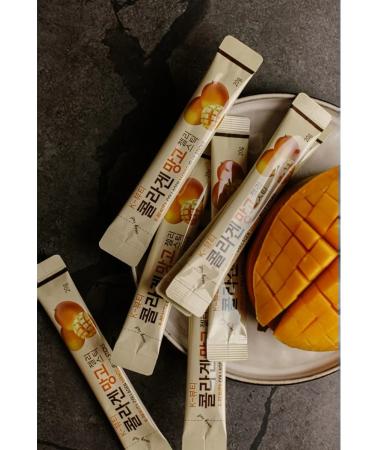 Jinskin Collagen jelly with Mango Collagen Mango 10 pcs*20 g - Buy Online on GoSupps.com