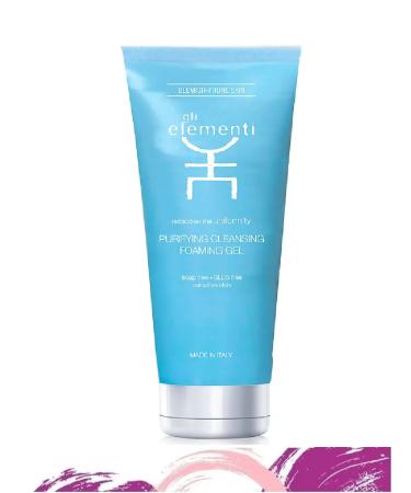Cleansing facial gel foam