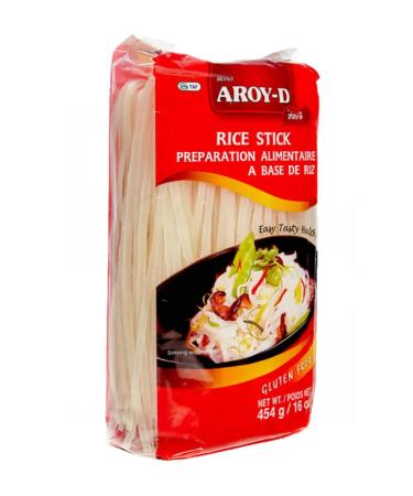 Red Dragon St Petersburg Rice noodles 5 mm without gluten Aroy-D 454 g