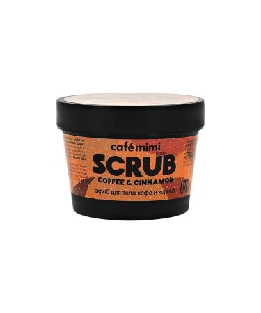 Cafe Mimi Body scrub coffee and cinnamon 120 g