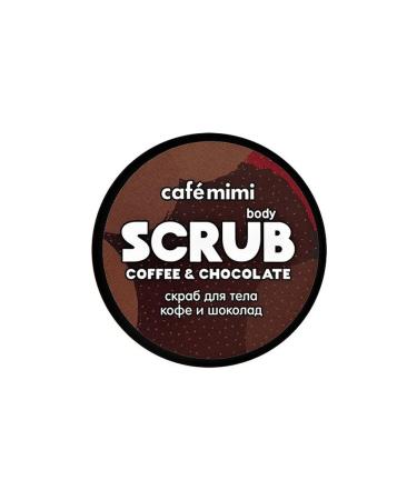 Cafe Mimi Body scrub coffee and chocolate 120 g - Buy Online on GoSupps.com