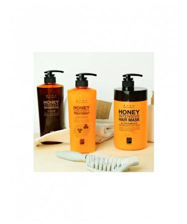 Daeng Gi Meo Ri Honey hair shampoo with a bee roar milk 500 ml - Buy Online on GoSupps.com