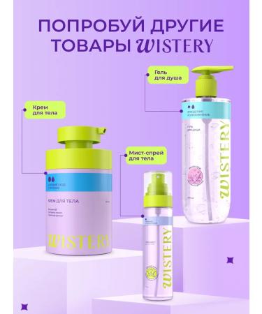 WISTERY Nourishing hand cream with a perfumery dispenser 200 ml - Buy Online on GoSupps.com