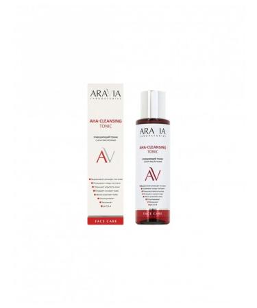 ARAVIA Laboratories facial tonic cleansing with AHA acids 250 ml