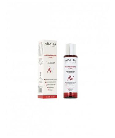 ARAVIA Laboratories facial tonic cleansing with AHA acids 250 ml - Buy Online on GoSupps.com
