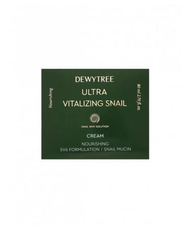 DEWYTREE Facial Cream Ultra Vitalized with a snail secret extract - Buy Online on GoSupps.com