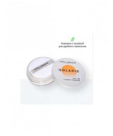 Influence Beauty SOLARIS Face with SPF 30 tone 01 transparent - Buy Online on GoSupps.com