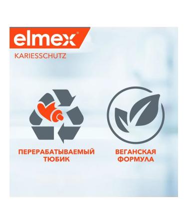 Elmex Toothpaste protection against caries and enamel strengthening 75 ml - Buy Online on GoSupps.com