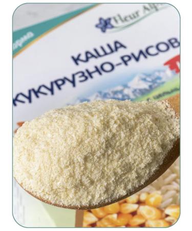 Fleur Alpine Silent-free children's corn-risovaris 5 months 2 pcs 175g - Buy Online on GoSupps.com