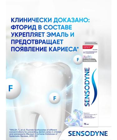 Sensodyne Toothpaste whitening 75 ml - Buy Online on GoSupps.com
