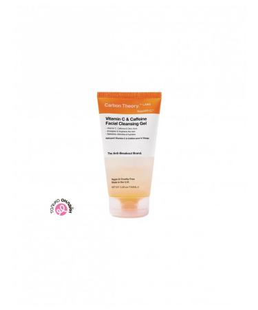 CARBON THEORY Washing gel with vitamin C caffeine and citric acids