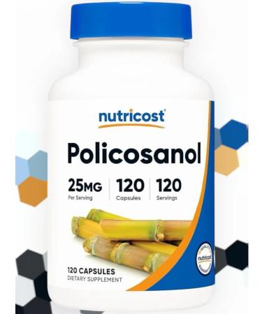 Nutricost Polycosanol 25 mg 120 capsules