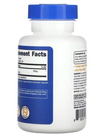 Nutricost Polycosanol 25 mg 120 capsules - Buy Online on GoSupps.com