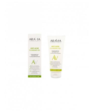 ARAVIA Anti-acne washing gel for face and body with salicylic to