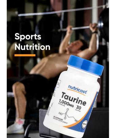 Nutricost Taurine sports nutrition - Buy Online on GoSupps.com