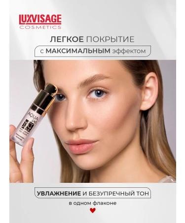 LUXVISAGE Aqua Veil Hyaluron Complex Face Tone 102 Light - Buy Online on GoSupps.com