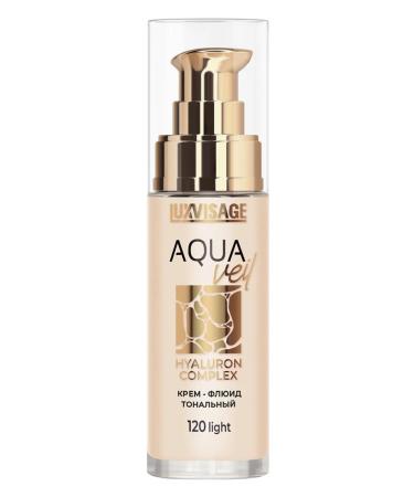 LUXVISAGE Tonal cream Aqua Veil Hyaluron Complex Tone 120Light - Buy Online on GoSupps.com