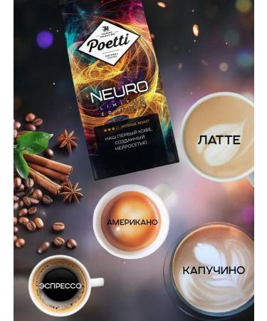 Poetti NEURO LIMITED Edition 1 kg coffee - Buy Online on GoSupps.com