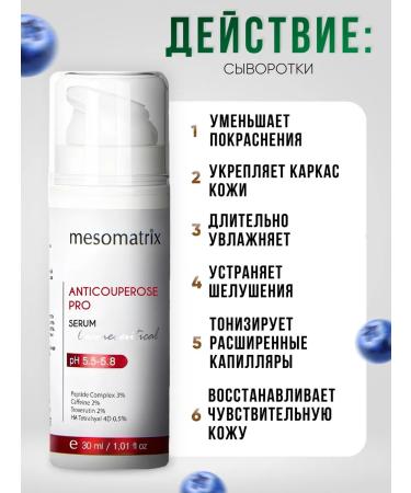 Mesomatrix Professional Cream for meriferosis on the face and serum set 30 ml - Buy Online on GoSupps.com