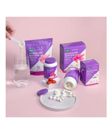 Evalar Collagen Sea 6000 mg tablets 1.2 g 180 pcs - Buy Online on GoSupps.com