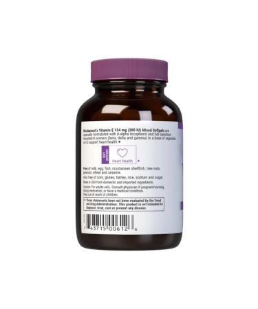 Bluebonnet Nutrition Vitamin E 134 Mg (200 IU) vitamin E 100 capsules - Buy Online on GoSupps.com