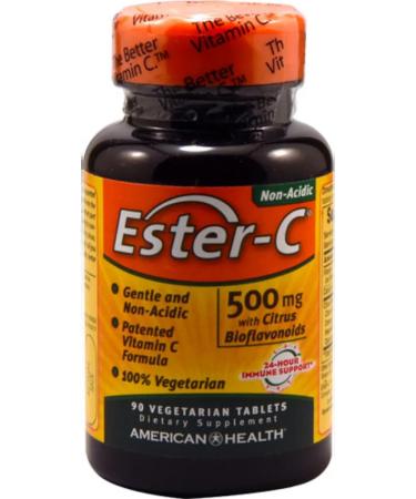American Health Ester-C with citrus bioflavonoids 500 mg 90 tablets