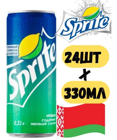 Sprite Drinks carbonated 0.33 l - 24pcs