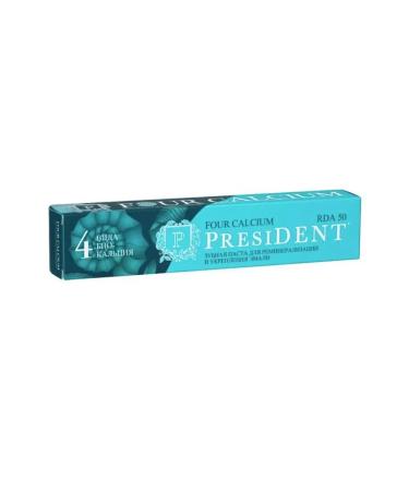 PRESIDENT Toothpaste Four Calcium 75 ml - Buy Online on GoSupps.com