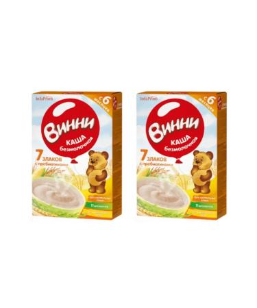 Winnie Silent porridge 7 cereals for children over 6 months 200 g 2 pcs