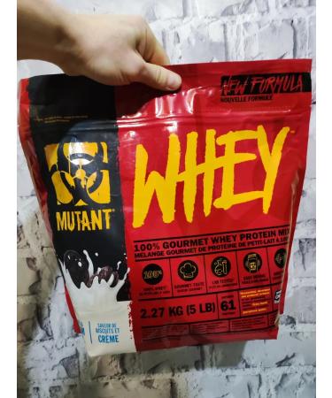 Mutant Protein serum wind strawberries 2270 grams - Buy Online on GoSupps.com