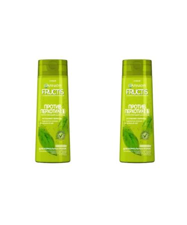 Garnier Hair shampoo against dandruff 250 ml 2 pcs