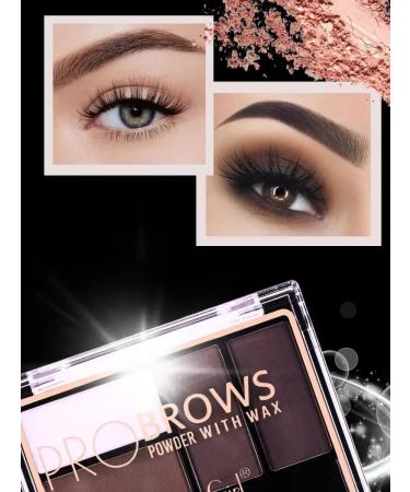DoDo Girl Shadows Professional palette of shadows for eyebrow makeup 1sh - Buy Online on GoSupps.com