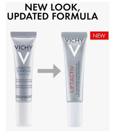 Rejuvenating cream for skin care around the eyes of Vichy 15 ml - Buy Online on GoSupps.com
