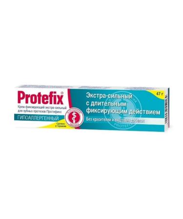 Protefix / Protefix Fixing cream Extra-horsepower hypoallergenic 47 gr