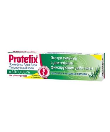 Protefix / Protefix Fixing cream Extra-horsepower aloe vera 47 gr