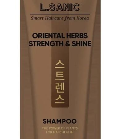 LSANIC Shampoo with oriental herbs for the strength and shine of hair