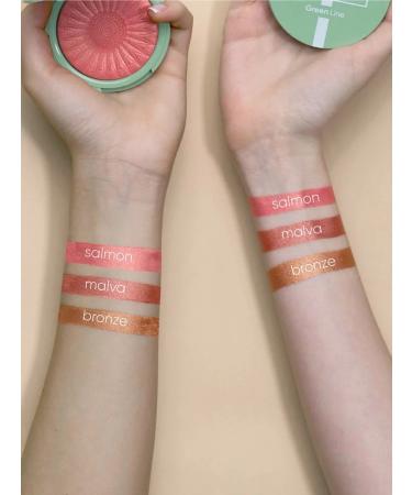 KOROLKOVA Face blush with a hybrid texture shade "Malva" - Buy Online on GoSupps.com