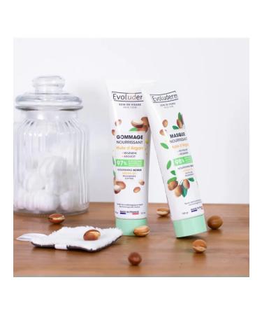Evoluderm Facial scrub nutrient Argan 150g - Buy Online on GoSupps.com