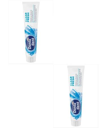 Dontodent Toothpaste refreshing 125 ml 2 pieces