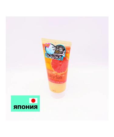 Utena Salt body scrub "Juicy Salt" Grapefruit 300 g - Buy Online on GoSupps.com
