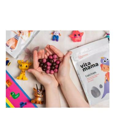 The power of Siberia is health Calcitops crispy balls with cocoa-raspberry (raspberries) - Buy Online on GoSupps.com