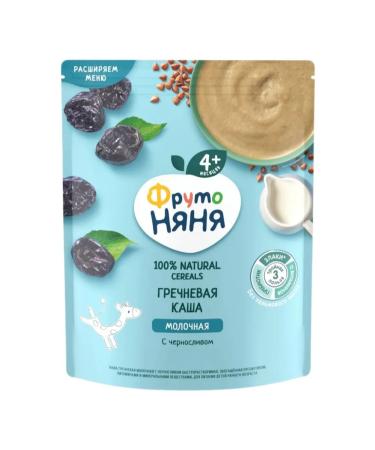 Frutonyanya Milk buckwheat with prunes from 4 months. 6pcs - Buy Online on GoSupps.com