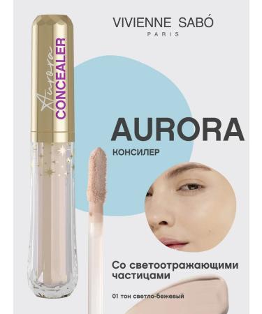 VIVIENNE SABO Classler for face and eye Aurora tone 01 light beige