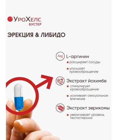 Vector-Medica Urochels booster for potency from prostatitis - Buy Online on GoSupps.com