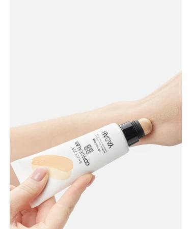 Yadah Concealer and BB Cream 2 in 1 Silky Fit T23 Natural Beige - Buy Online on GoSupps.com
