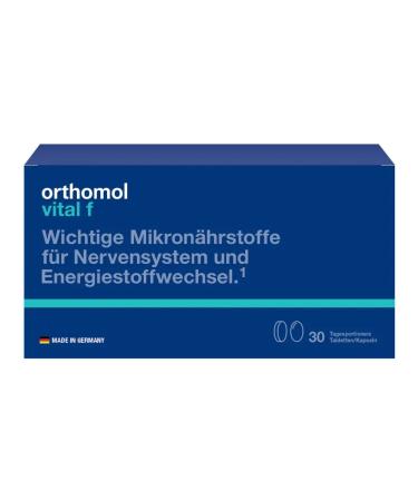Orthomol Vital F (tablets+capsules) course 30 days - Buy Online on GoSupps.com
