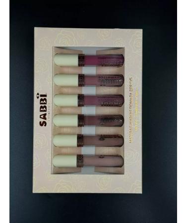 Sabbi Cosmetics Matte lipstick for lip 6 pieces - Buy Online on GoSupps.com